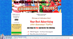 Desktop Screenshot of celebrationsolos.info