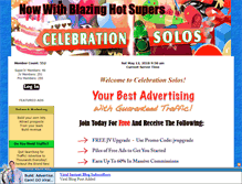 Tablet Screenshot of celebrationsolos.info